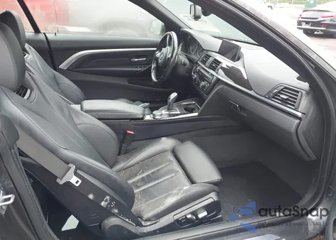 2017 BMW 440I xDrive из США, поврежденный, VIN WBA4U1C33H5A16502